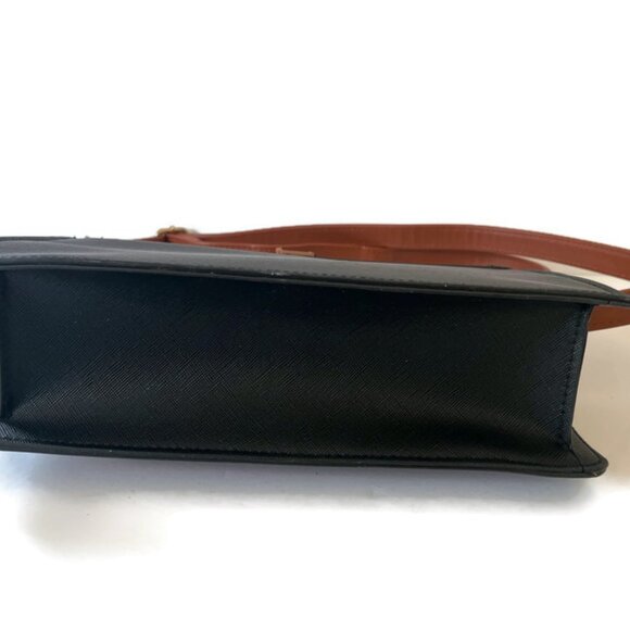 Cross Body Bag Small Women Purse Black And Brown - Picture 5 of 7